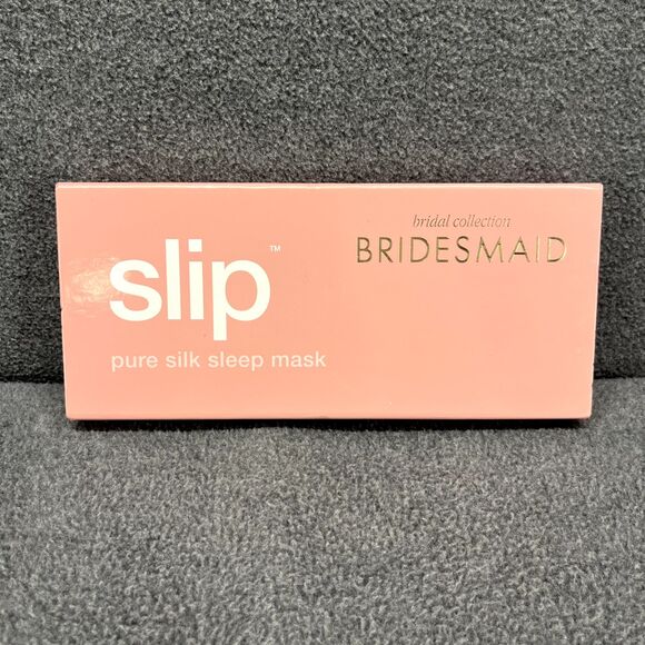 Slip Accessories - SlipSilk‎ 100% pure silk sleep mask bridesmaid bridal collection pink Slip